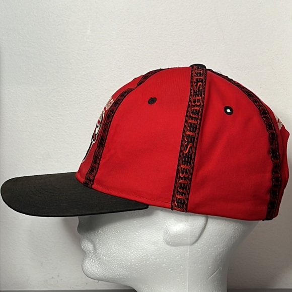 STARTER Vintage CHICAGO BULLS The Classic Tri Power Snapback Hat Jordan Era - Picture 4 of 8